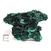 Malachite Fibreuse Pierre Brute n° 05965