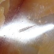 Cornaline chauffée coeur 15482