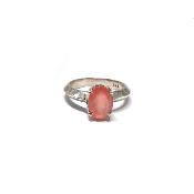 Rhodochrosite Bague en Argent 20103