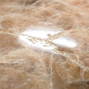 Pierre de lune Orange coeur 2253