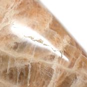 Pierre de lune Orange coeur 2253