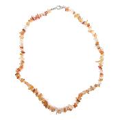 Cornaline Chauffée Collier Baroque