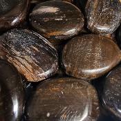 Opale Noire Pierre Plate