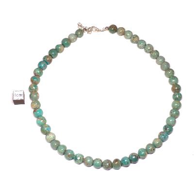 Turquoise de Chine Collier Roulé