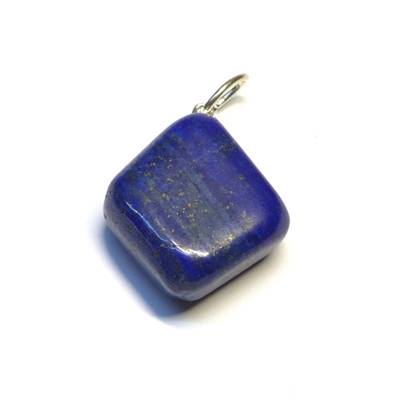 Lapis-Lazuli d'Afghanistan Pendentif Pierre Roulée