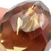 Citrine Naturelle Goutte Facettée 14542