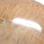 Pierre de lune Orange coeur 2251