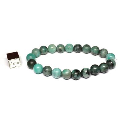 Emeraude bracelet boule 2432