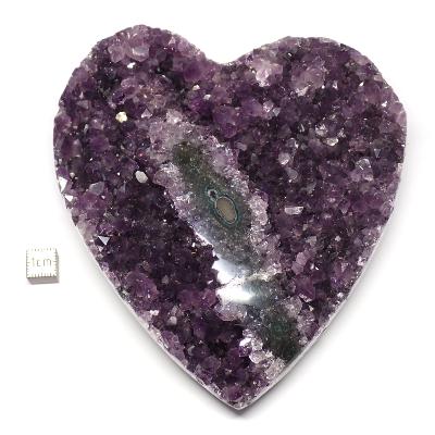 Améthyste d'Uruguay Coeur 2573