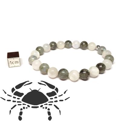 Signe Astrologie du Cancer Bracelet Boule