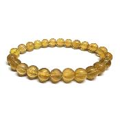 Fluorine Jaune Bracelet Boule