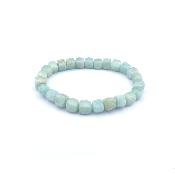 Amazonite du Brésil Bracelet cube facetté