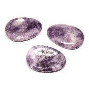 Lepidolite Pierre Pouce (Worry Stones)