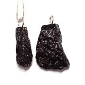 Tectite Pendentif Pierre Roulée