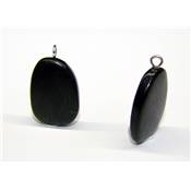 Shungite Mini Pendentif Pierre Plate