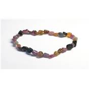 Tourmaline Multicolore Bracelet Mini Roulé