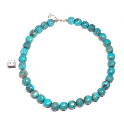 Turquoise de Chine Collier roulé 04905