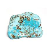 Turquoise de Chine Plaque 04931