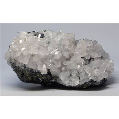 Calcite sur Galène et Pyrite 11607
