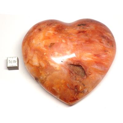 Cornaline chauffée coeur 15481