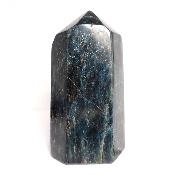 Apatite Bleue Pointe Unique Polie 15704