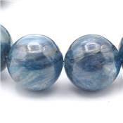 Cyanite Bleue Bracelet Boule 18854