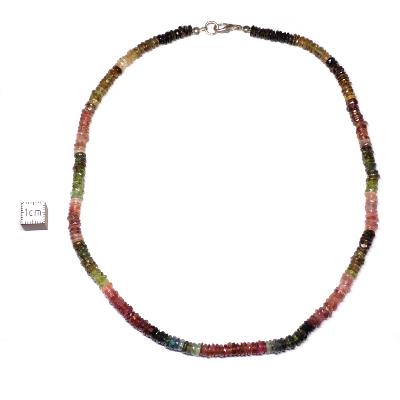 Tourmaline Multicolore Collier 2231