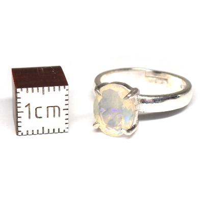 Opale d'Ethiopie Bague en Argent 2501