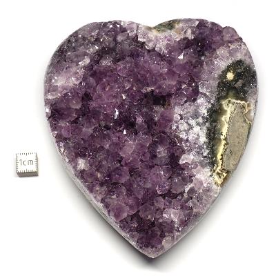 Améthyste d'Uruguay Coeur 2560