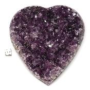 Améthyste d'Uruguay Coeur 2567