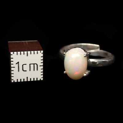 Opale d'Ethiopie Bague en Argent 2763