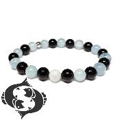 Signe Astrologie du Poisson Bracelet Boule