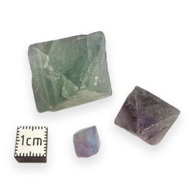 Fluorine Octaèdre Pierre Brute