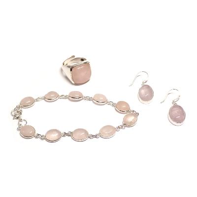 Quartz Rose - Parure