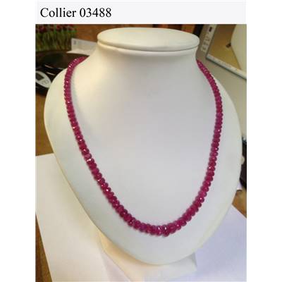 Rubis Collier 03488