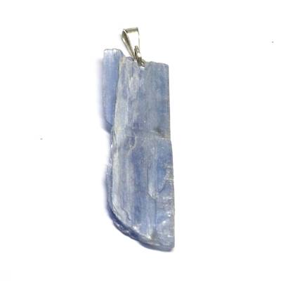 Cyanite Bleue Pendentif Pierre Brute