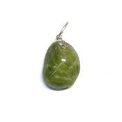 Idocrase Vesuvianite Pendentif Pierre Roulée