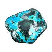 Chrysocolle Morceau Polie 04334