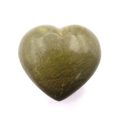 Opale Commune Verte de Madagascar Coeur 04409