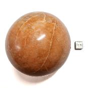 Pierre de Lune Orange Boule 04547