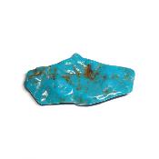 Turquoise de Chine Plaque 04926