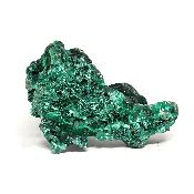 Malachite Fibreuse Pierre Brute n° 05978
