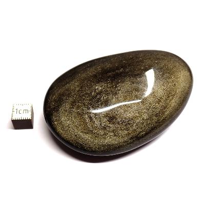 Obsidienne Dorée Galet 2557