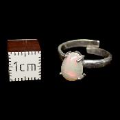 Opale d'Ethiopie Bague en Argent 2766