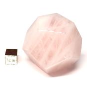 Quartz Rose Dodécaèdre 3021