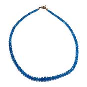 Apatite Bleue Collier 3060