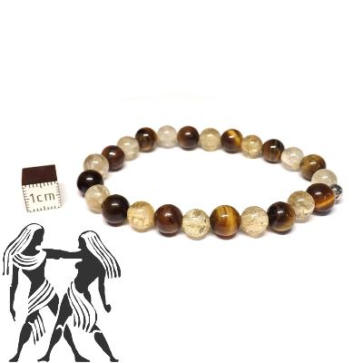 Signe Astrologie du Gémeaux Bracelet Boule