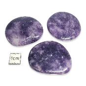 Lepidolite Pierre Plate