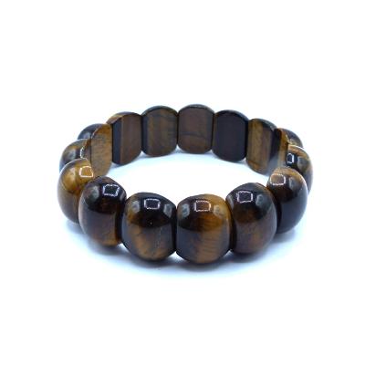 Oeil de Tigre Bracelet Forme Ovale EPAI