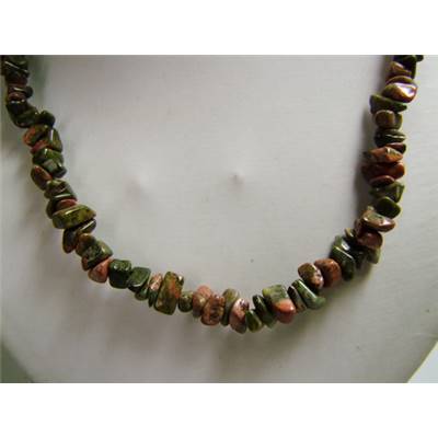 Unakite Collier Baroque